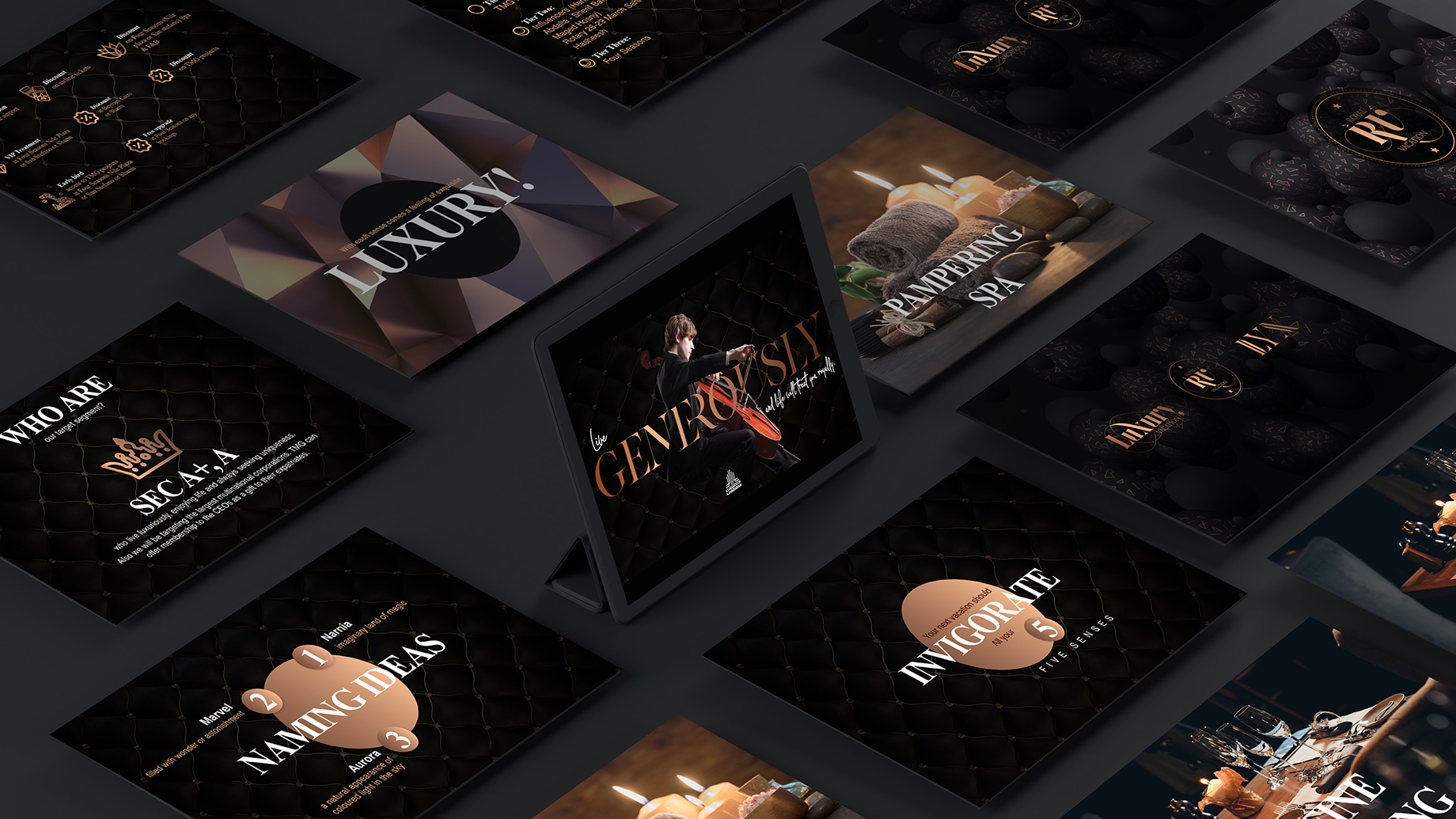 iPad-Mockup-Dark Luxury TMG_Four Seasons Vacation_Presentation