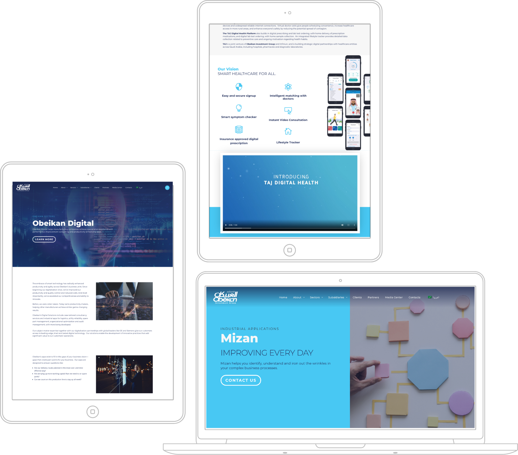 Group 19 webdesign UI UX Obeikan